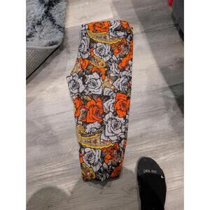 Lularos Tall And Curvy Rose Leggings